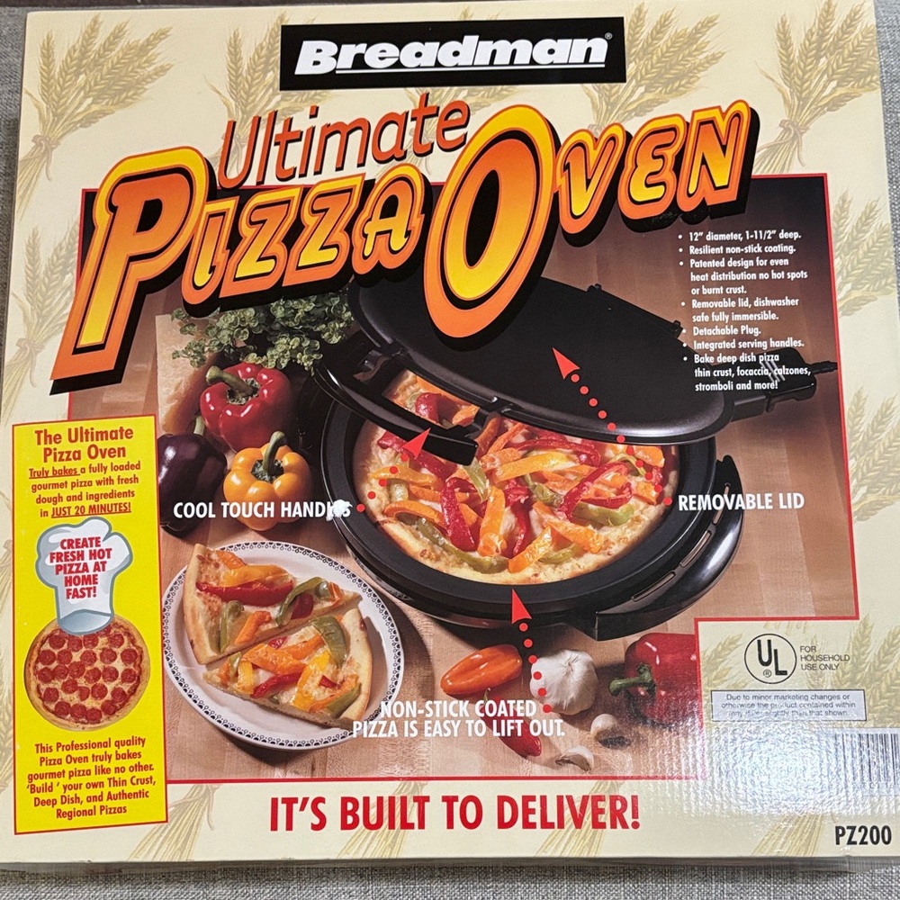NEW! Electric Pizza Oven - PZ200